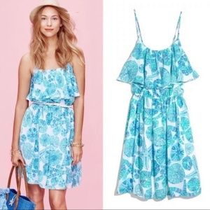 Lilly Pulitzer for Target Blue Seashell Dress